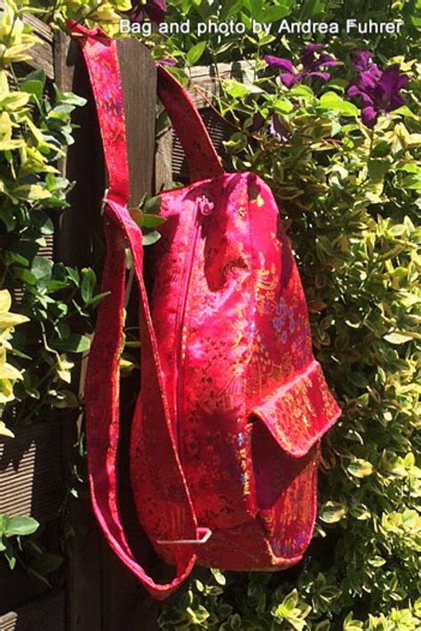 Teardrop Sling Backpack Purse Pattern Nar Media Kit