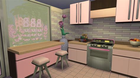 Sims 4 Cc Kitchen Opening Sims 4 Yellow Kitchen Download