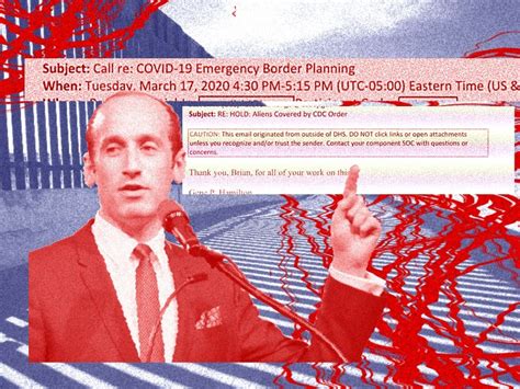 Emails Show Stephen Miller Led Efforts To Expel Migrants At Border