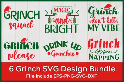 Grinch Svg Design Bundle Graphic By Bipa Studio · Creative Fabrica