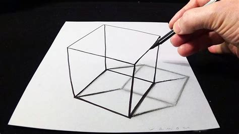 3d Cube Drawing With Shadow Sdfashion Lifestyle