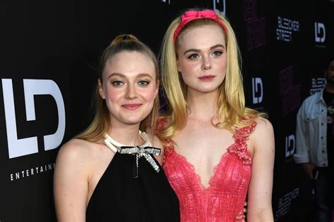 Dakota And Elle Fanning Play Sisters In Film For The First