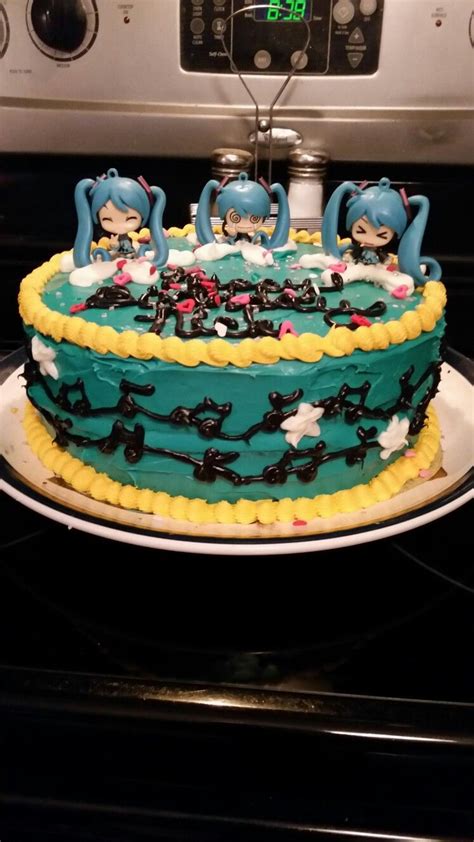 Try these birthday gift ideas to make this a birthday to remember for any young teenager. Miku Hatsune birthday cake | Hatsune miku birthday, Cake ...