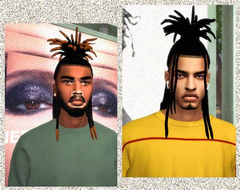 🌻ebonix🌻 Sims 4 Black Hair Sims Hair Sims 4 Hair Male