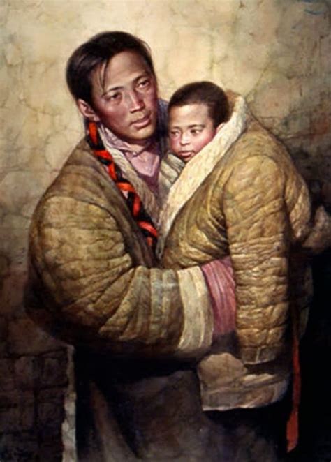 View all dry dog foods. Z. L. Feng: Mother and Son | Retrato acuarela, Pintura ...