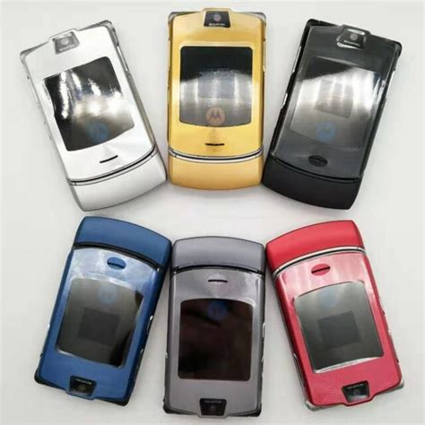 100 Original Motorola Razr V3i Unlocked Mobile Phone Gsm Flip
