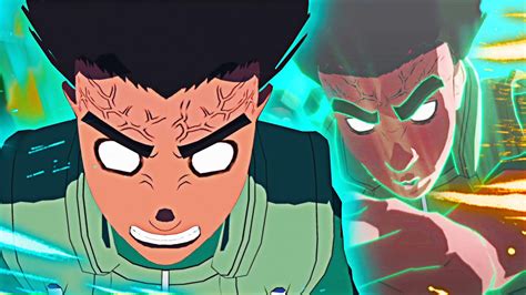 Rock Lee And Might Guy Are Unstoppable Naruto Storm Connections Youtube