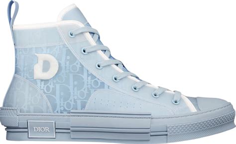 Daniel Arsham X Dior B23 High Dior Oblique Light Blue Goat