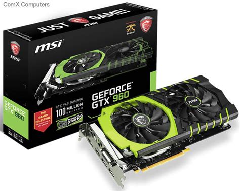 Specification Sheet Buy Online Ms N960 Gaming 100me Msi Nvidia