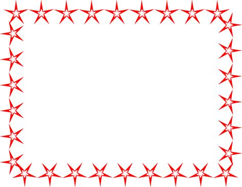 Border Red Free Stock Photo Illustration Of A Blank Frame Border Of