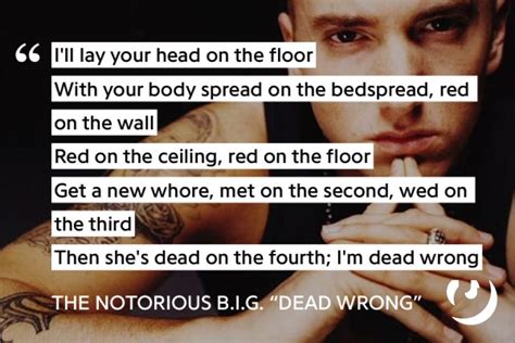 Dead Wrong The Notorious Big Feat Eminem Lyrics Slim Shady Marshall