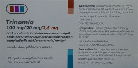 Medica Rcp Trinomia 2510020mg Indications Effets Indésirables