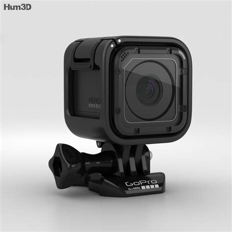 Unlike previous gopro cameras, the gopro hero8 has its mounting fingers built directly into the camera, which makes it a bit easier to attach accessories. GoPro HERO4 Session 3D model - Electronics on Hum3D
