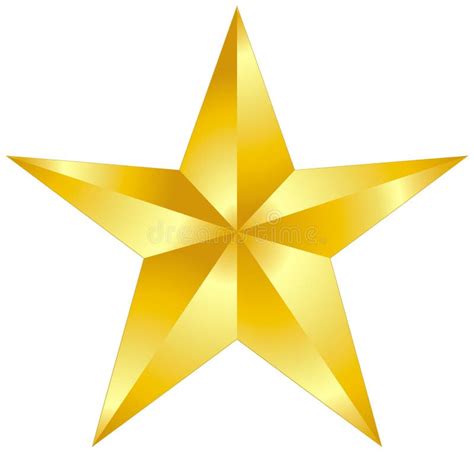 3d Gold Star Logo Stock Vector Illustration Of Infinity 25604420