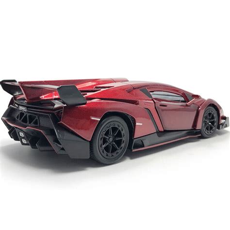 124 Scale Lamborghini Veneno Supercar Model Car Diecast Vehicle