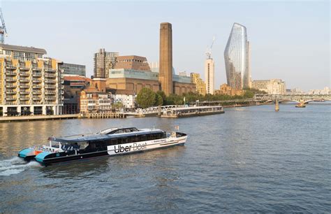 Bankside Pier Uber Boat By Thames Clippers