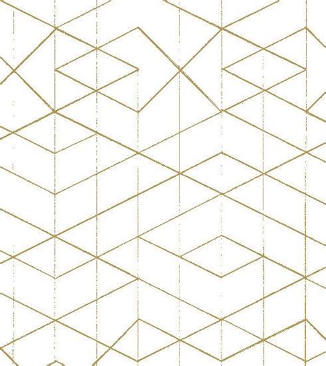 Lamborghini hexagon feature yellow gold metallic textured wallpaper 3d geometric. Geometric Wallpaper Gold on White :: Old New House ...