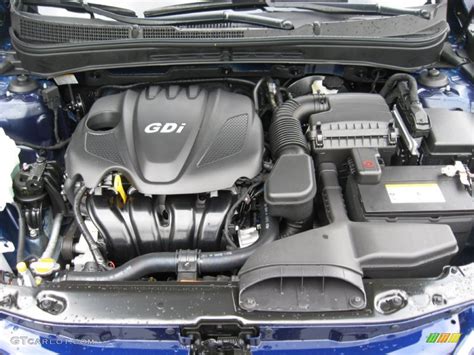 2012 Hyundai Sonata Gls 24 Liter Gdi Dohc 16 Valve D Cvvt 4 Cylinder