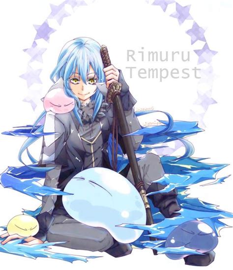 Blue Hair Anime Boy Slime Wallpaper Anime Traps Slime Time Dope Art