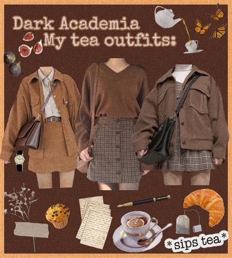 Dark Academia Outfit Academia Outfit Dark Academia Outfit Nerd Outfits