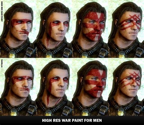 Viking War Paint Male Hanna Greenlee