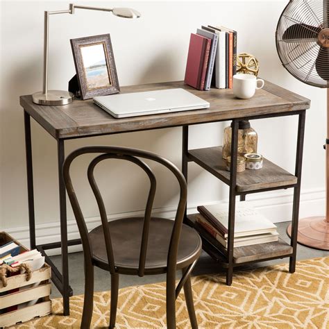 Desk Ideas Perfect For Small Spaces Slim Writing Desk Home Office