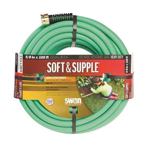 View 3 Of Colorite Snss58100 Swan Soft And Supple Heavy Duty Garden Hose 58 In Id 100 Ft L