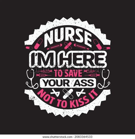 nurse im here save your ass stock vector royalty free 2083364533 shutterstock