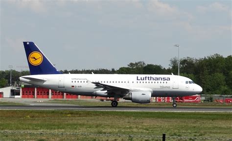 Lufthansa Airbus A319 100 D Aibi Startet Am 240414 In Frankfurt