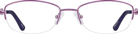 Purple Oval Glasses 150117 Zenni Optical