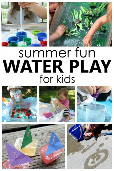 Fun Summer Water Play Activities For Toddlers And Preschoolers Water