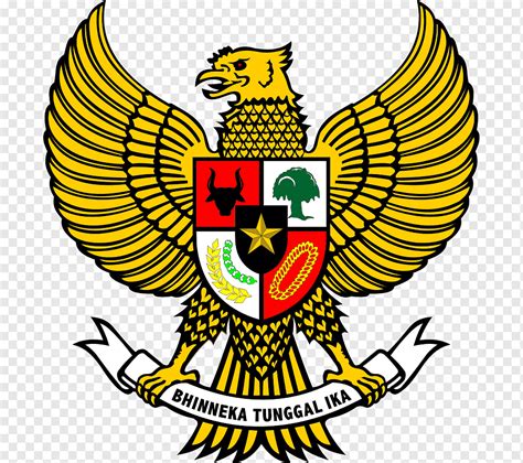 Logo Garuda Pancasila Bw Hitam Putih National Emblem Of Indonesia Riset