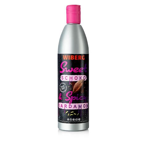 Wiberg Sauce Sweet And Spicy Chocolate And Cardamom 500 Ml Pe Bottle
