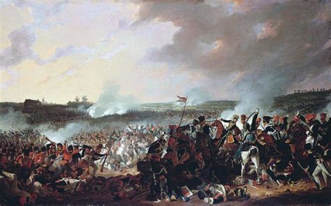 Battle Of Waterloo On 18th June 1815 Picture By Denis Dighton Battle