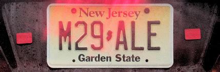 Visit your state's department of motor vehicles webs. New Jersey GDL Decals on License Plates