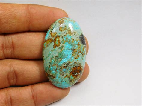 Top Quality Natural African Turquoise Cabochon Oval Shape Etsy