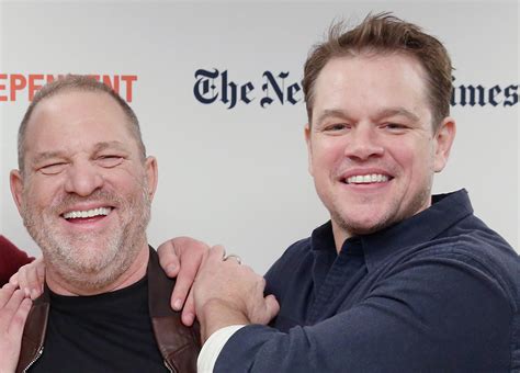 Matt Damon Denies Involvement In Harvey Weinstein Sexual Harassment Cover Up Harvey Weinstein