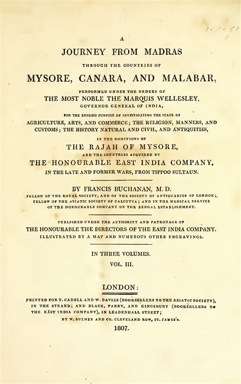 Francis Buchanan Hamilton — The Clan Buchanan