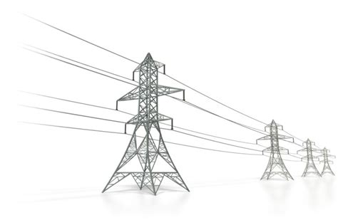 Power Transmission Lines Great Powerpoint Clipart For Presentations