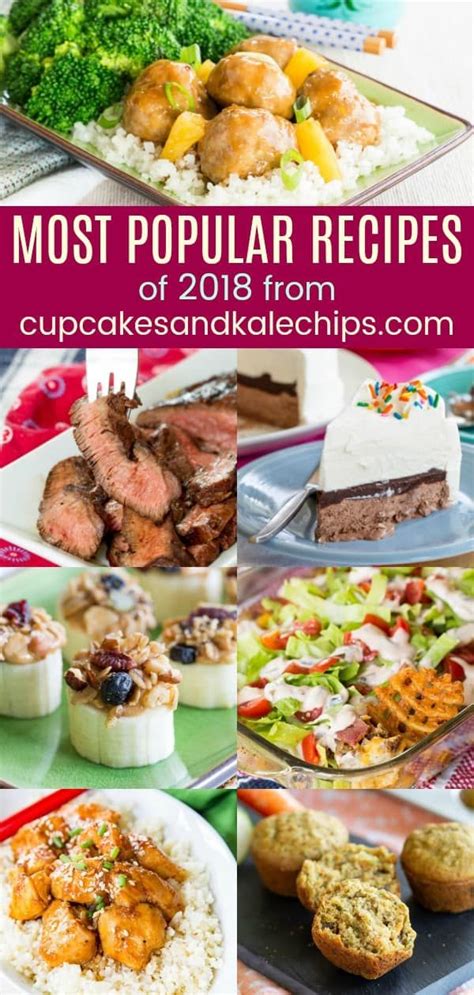 The Top 10 Most Popular Recipes Of 2018 From Cupcakes And Kale Chips