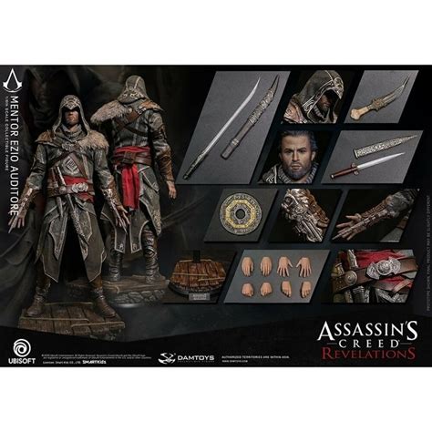 Mentor Ezio Auditore 16 Scale Figure Dms014 Assassins Creed