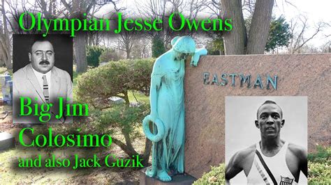 big jim colosimo jack jake guzik jesse owens and more at oakwood cemetery in chicago