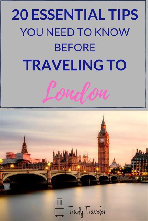 Here Are All Of The London Tips You Need To Know Before You Arrive