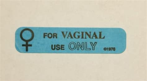 Rectal And Vaginal Use Only Prank Stickers 100 Pack Hilarious Gag T