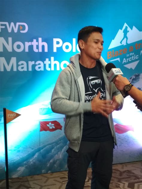 Louie Sangalang First Filipino Finisher At The Fwd North Pole Marathon 2018