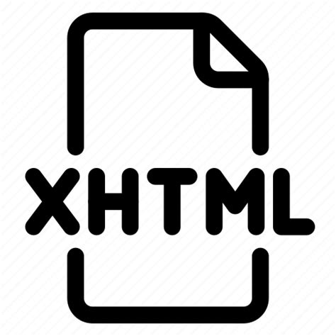 Doc File Format Xhtml Extension Xhtml Icon Download On Iconfinder