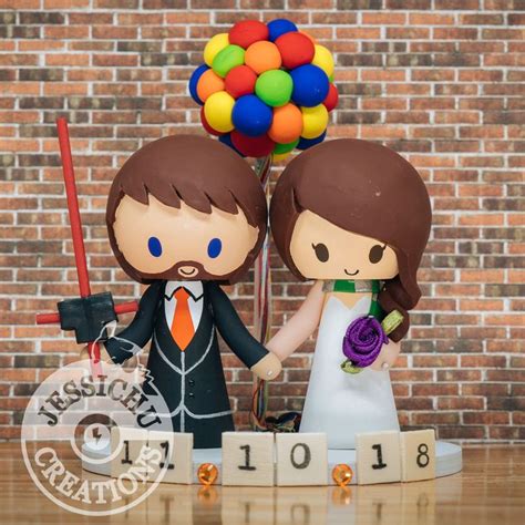 Kylo Ren Groom And Slytherin Bride With Up Balloons And Scrabble Sign