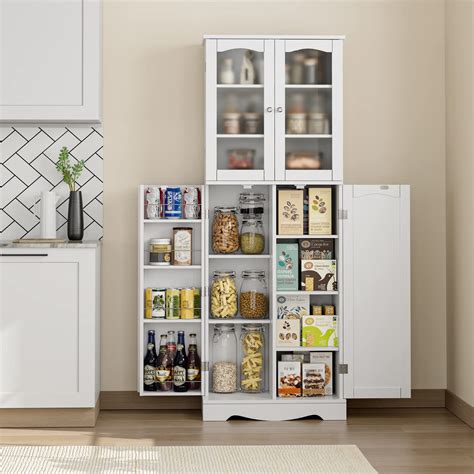 Buy Horstors 64 Pantry Cabinet Kitchen Pantry Storage Cabinet Food