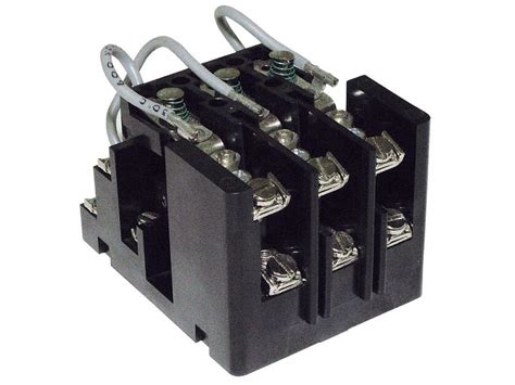 The relay contacts transfer with a momentary application of electricity to the coil. Item # 425XCX-120VAC, 425 Series - Open Style Power Relays ...