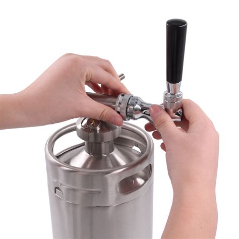 How To Fill A Mini Keg With Bottled Beer Abbeybrewinginc